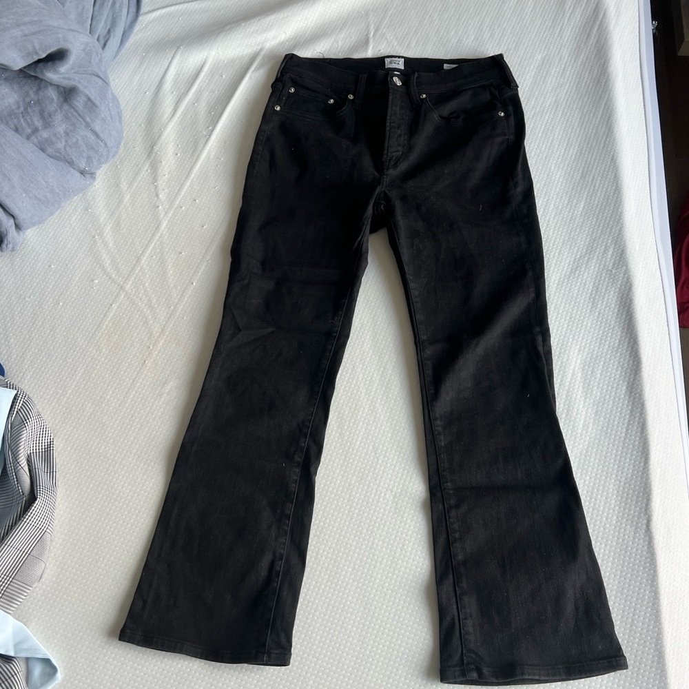 EDWIN black cassia mini boot black jeans size 27